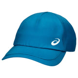 gorra deportiva azul asics con diseño unisex y cierre ajustable
