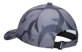 gorra deportiva asics training gris oscuro ideal para pádel y running