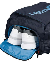 mochila deportiva head pro 28 litros con compartimento para calzado