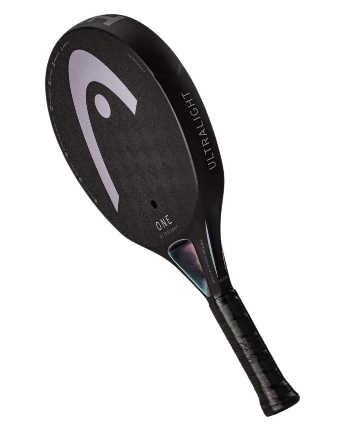 Pala de Pádel Head One Ultralight Negra para Pádel