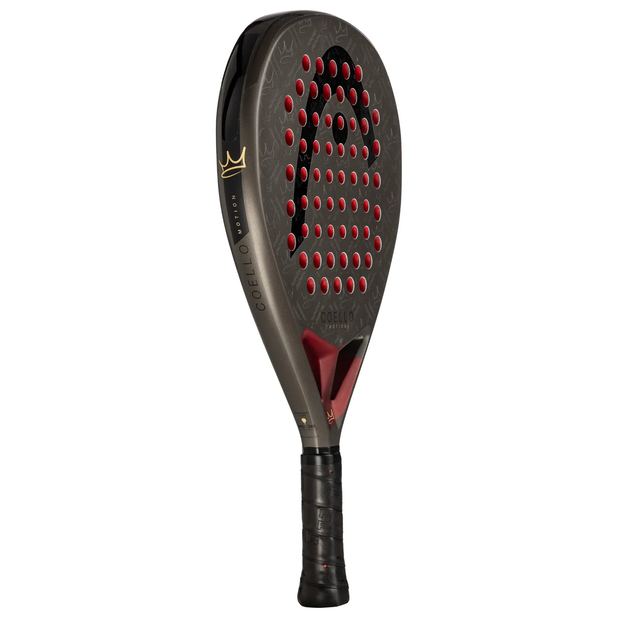pala de padel Head Coello Motion 2026 superficie carbon hybrid y tecnologia auxetic 2.0
