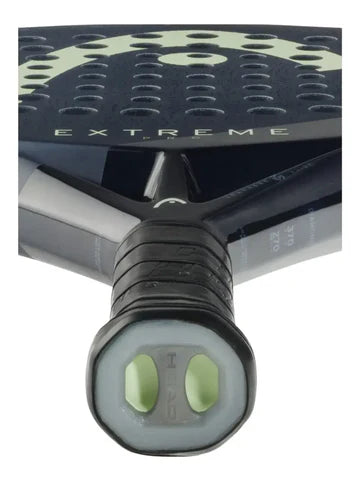 raqueta de padel head extreme pro 2025 con patrón de agujeros amplio