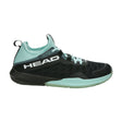 tenis head motion pro pádel mujer negro aqua con suela multidireccional