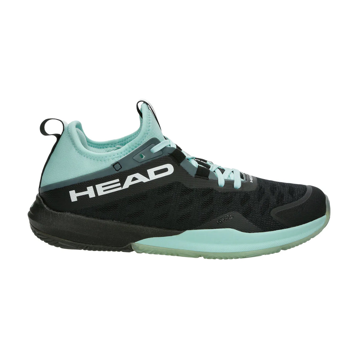 tenis head motion pro pádel mujer negro aqua con suela multidireccional