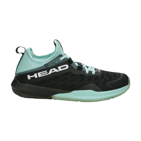 tenis head motion pro pádel mujer negro aqua con suela multidireccional