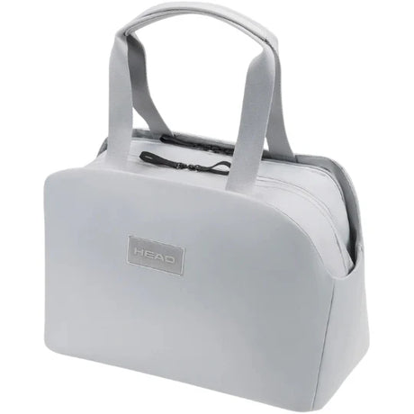 bolsa head pro x tote bag 22l gris claro para tenis con compartimento para raqueta y accesorios deportivos head padel