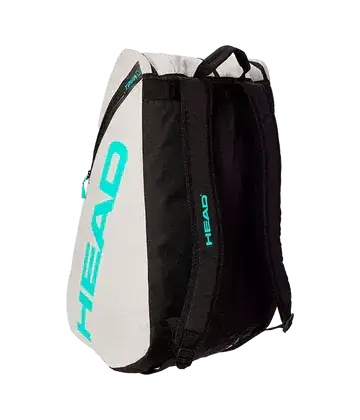 bolsa head tour l gris claro con correas tipo mochila y buena capacidad