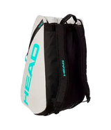 bolsa head tour l gris claro con correas tipo mochila y buena capacidad