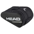 paletero head tour team negro con logo blanco y cierre doble