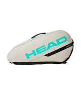bolso head tour team gris con logo lateral y estructura reforzada