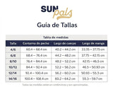 Sudadera SunPals High Performance Blanco Ártico para Pádel
