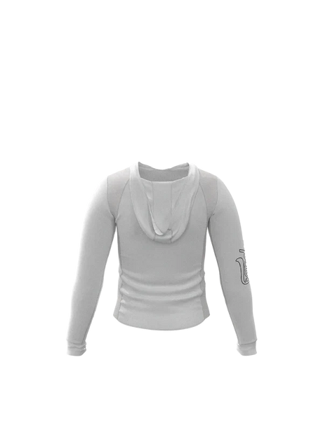 Sudadera SunPals High Performance Blanco Ártico para Pádel