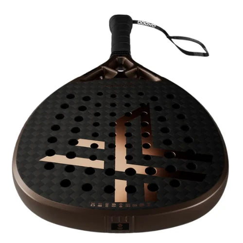 pala oxdog negra hyper tour 2.0 forma diamante y puente doble visible