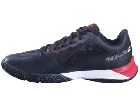 tenis babolat jet premura 2 negro rojo blanco para pádel con suela michelin