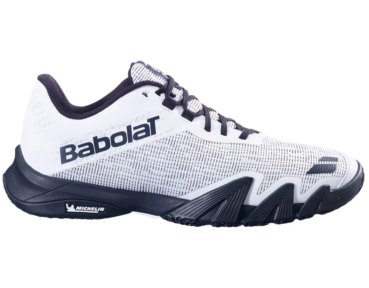 tenis babolat jet viva negro blanco 2025 para pádel con suela michelin