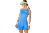match dress asics con cintura favorecedora y falda plisada