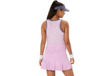 vestido deportivo blanco asics match dress con ventilación activa