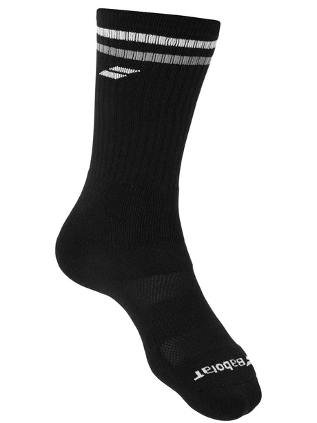 media babolat team single negra transpirable para pádel y deporte