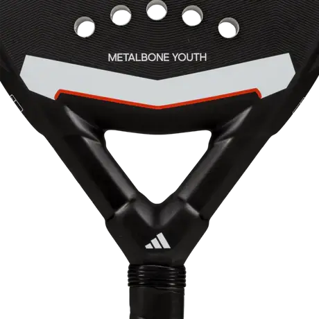 pala de padel adidas metalbone youth con peso reducido y núcleo suave