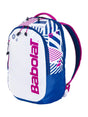 mochila babolat kids 3rd gen colores azul rosa blanco para niños pádel