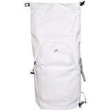 mochila tenis head tour racqpack blanca verde con espacio para transportar tres raquetas tenis
