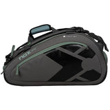 mochila padel nox at10 team gris verde con diseño moderno y gran capacidad para equipo de padel