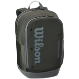 mochila Wilson gris con compartimento frontal para calzado deportivo