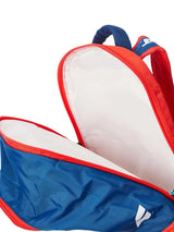 mochila babolat junior azul rojo para escuela y cancha de pádel