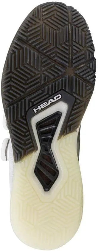 zapatillas head pádel blancas con sistema de cierre BOA para sujeción firme