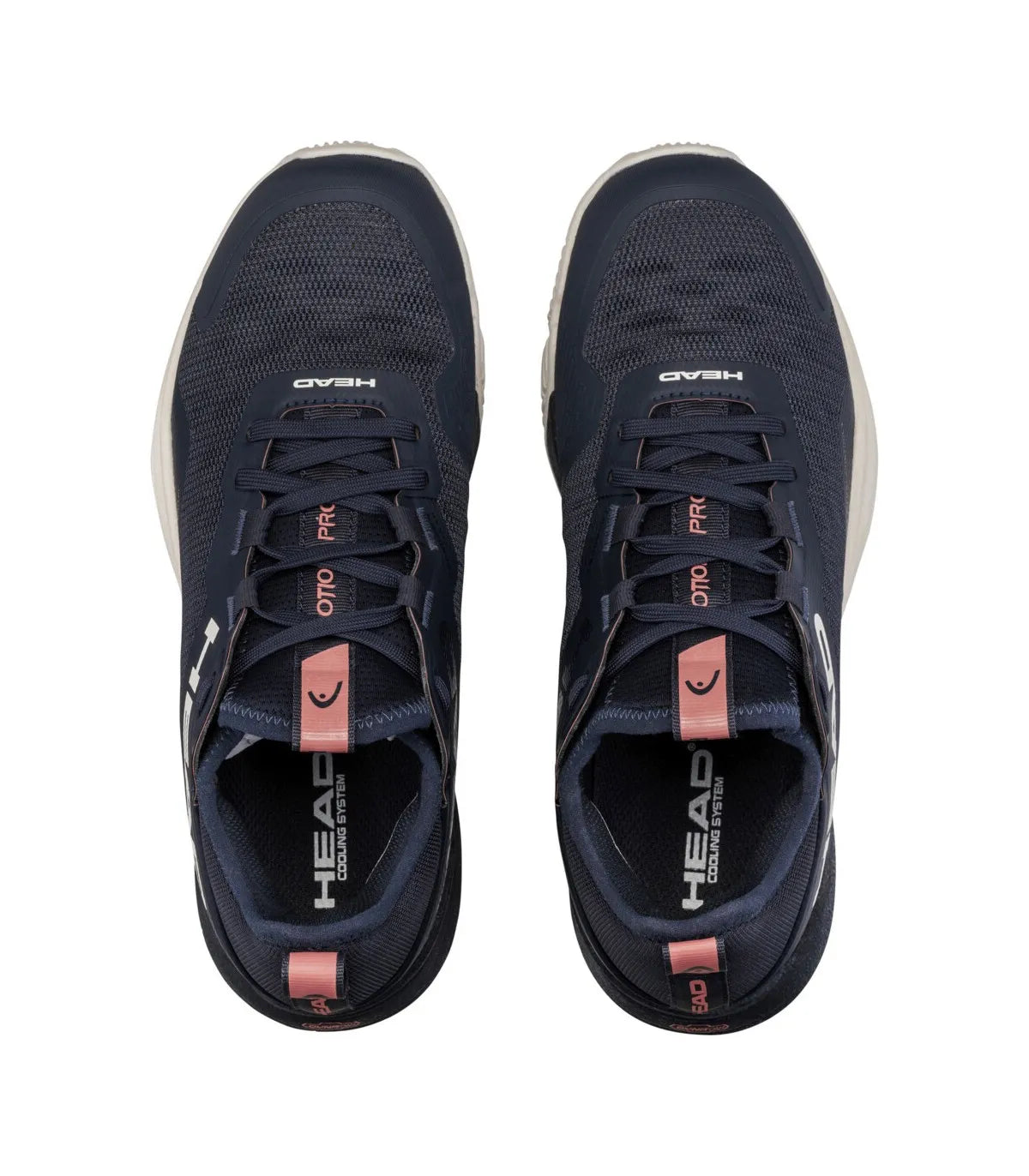 calzado head motion pro negro con media suela de respuesta rápida