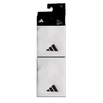 Muñequeras Adidas Large Blancas para Pádel