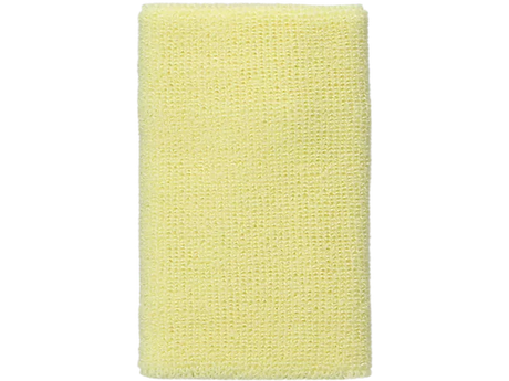 muñequera deportiva color amarillo pastel con diseño absorbente