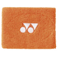 muñequera yonex naranja vibrante ac496, ideal para padel deporte