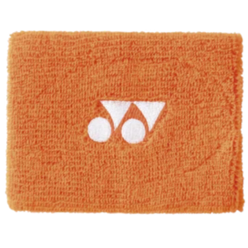 muñequera yonex naranja vibrante ac496, ideal para padel deporte