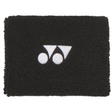 muñequera yonex ac496 negra, estilo minimalista para deportes de raqueta