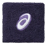 muñequeras asics moradas pack doble de felpa absorbente