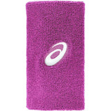 muñequeras asics wrist band long rosa sakura para pádel con alta absorción y ajuste ergonómico