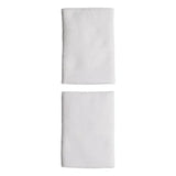 Muñequeras Adidas Large Blancas para Pádel