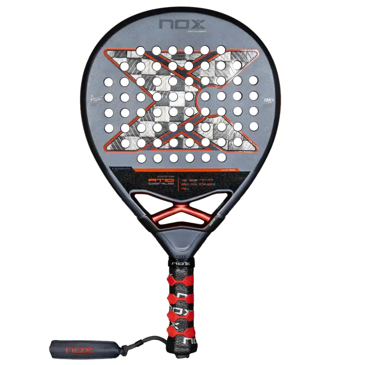 pala padel nox at10 luxury genius 18k alum 2025 agustín tapia