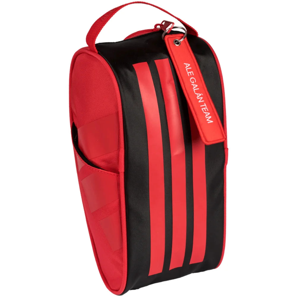 neceser pala adidas padel red ale galán 2026 en poliéster reciclado resistente al desgaste