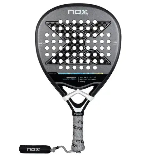 pala nox carbon quantum 2024 superficie rugosa con acabado mate profesional