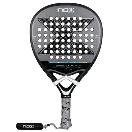 pala nox carbon quantum 2024 superficie rugosa con acabado mate profesional