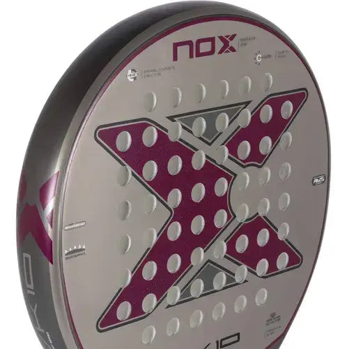 pala padel nox vk10 luxury control y precisión con potencia equilibrada