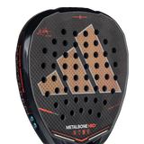 estructura octogonal reforzada en la pala adidas metalbone hrd para máxima estabilidad