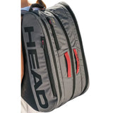 paletero HEAD Coello Tour Padel Bag L con organización interna inteligente para juego de padel