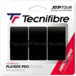 overgrip tecnifibre players pro negro agarre firme y alta absorción pádel
