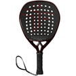 pala de padel Oxdog Ultimate Pro Light 2026 negra y roja forma diamante balance alto 350g