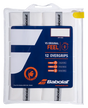 paquete de 12 overgrips babolat vs original blanco para raquetas de pádel