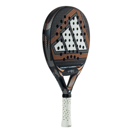 pala de padel adidas carbon control 3.5 con fibra 6k y diseño elegante