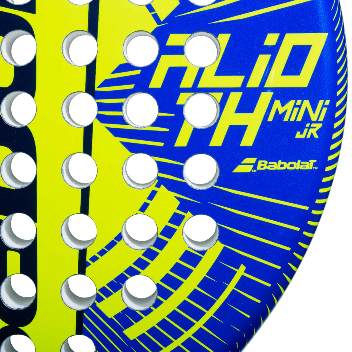 raqueta padel infantil babolat th mini jr ligera y colorida